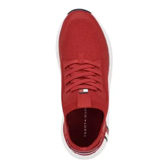 Tommy Hilfiger Women's Arosa Slip On Jogger Sneakers Red Size 8 M - Picture 3 of 4